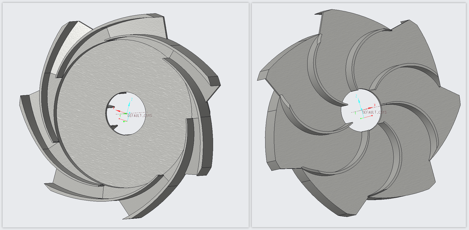 CREO多级泵建模专题:2.径向导叶